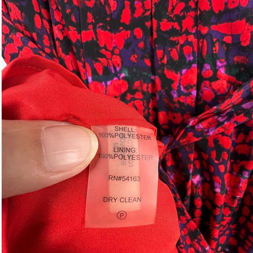 Nwot Marc New York Andrew Marc S Red Black Belted… - image 7